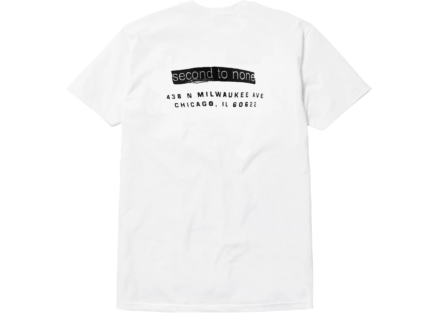Supreme Chicago Box Logo Tee White - vue secondaire B