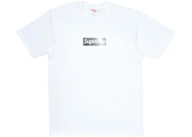 Supreme Chicago Box Logo Tee White - vue 360