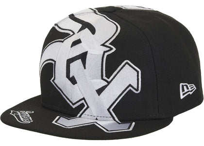Supreme Chicago White Sox Adjustable New Era Cap Black - product view 2