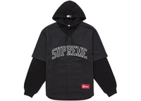 Supreme Chicago White Sox Hooded Baseball Jersey Black