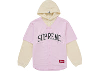 Supreme Chicago White Sox Hooded Baseball Jersey Pink