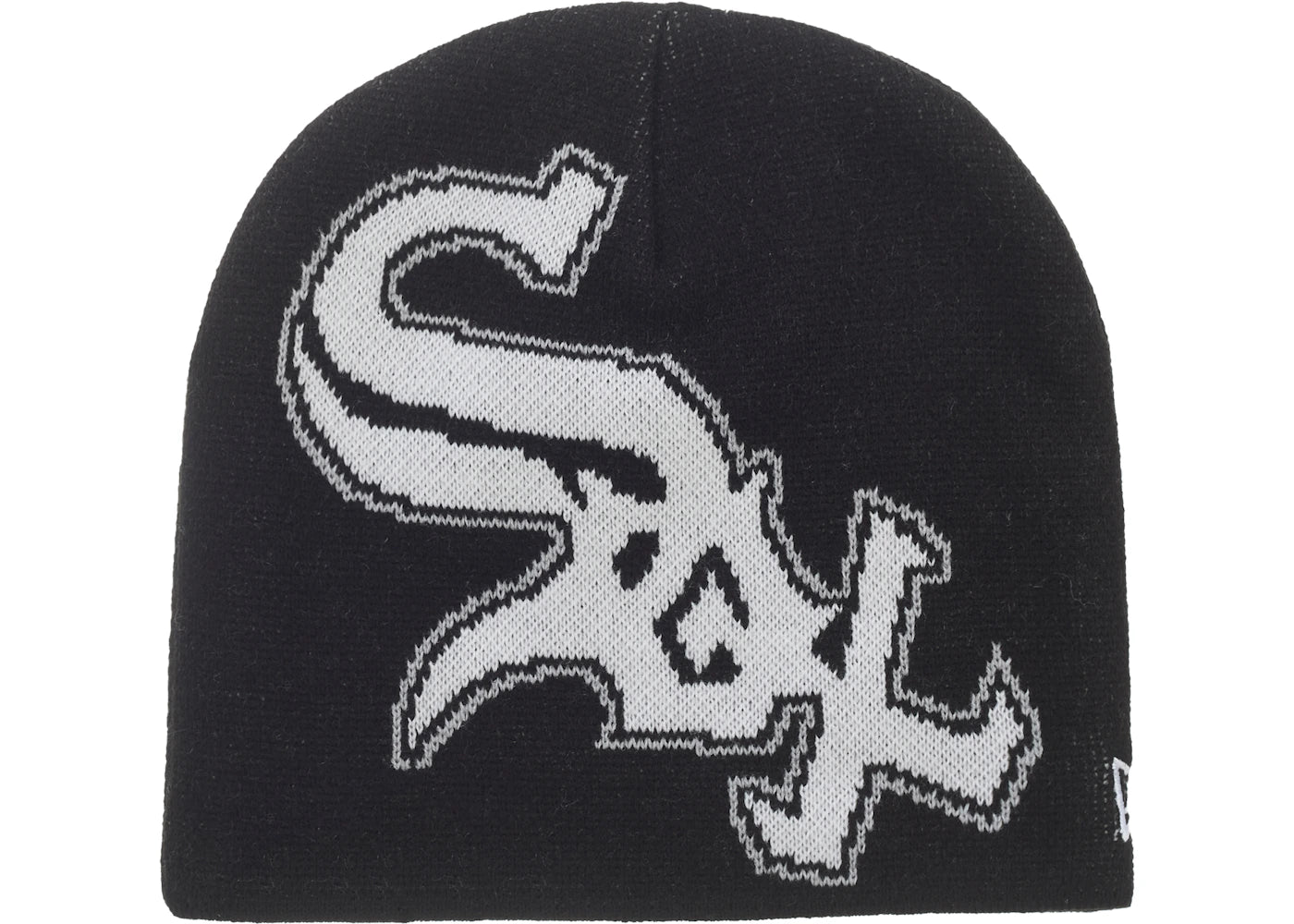Supreme Chicago White Sox New Era Beanie Black - vue 360