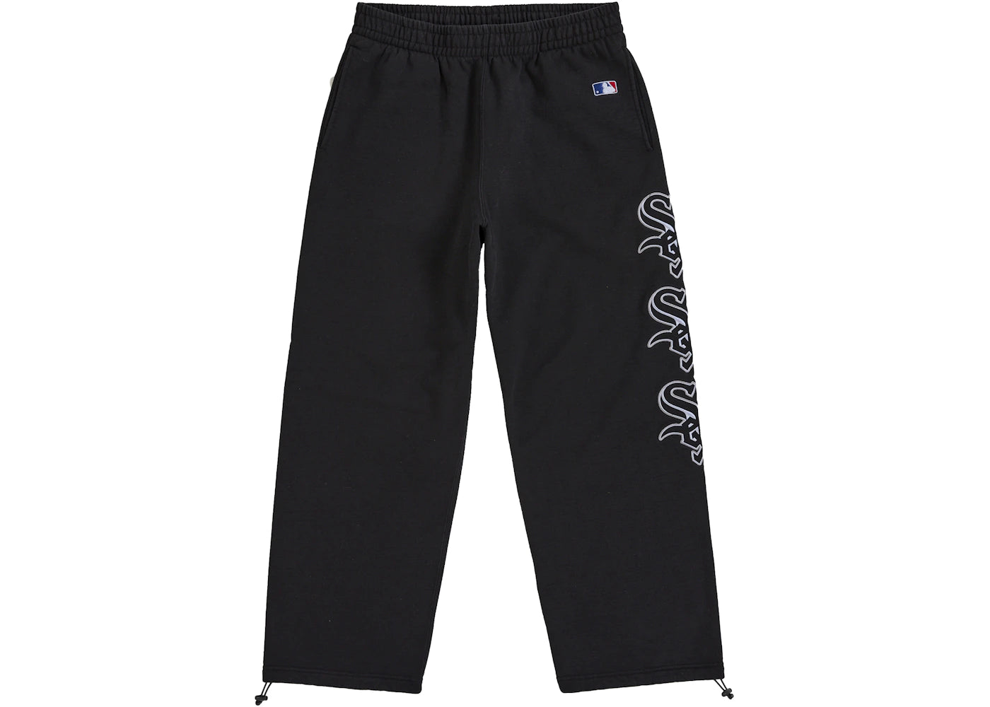 Supreme Chicago White Sox Sweatpant Black - vue 360