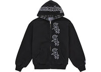 Supreme Chicago White Sox Zip Up Hooded Sweatshirt Black