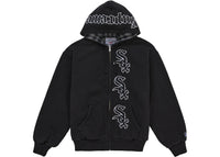 Supreme Chicago White Sox Zip Up Hooded Sweatshirt Black
