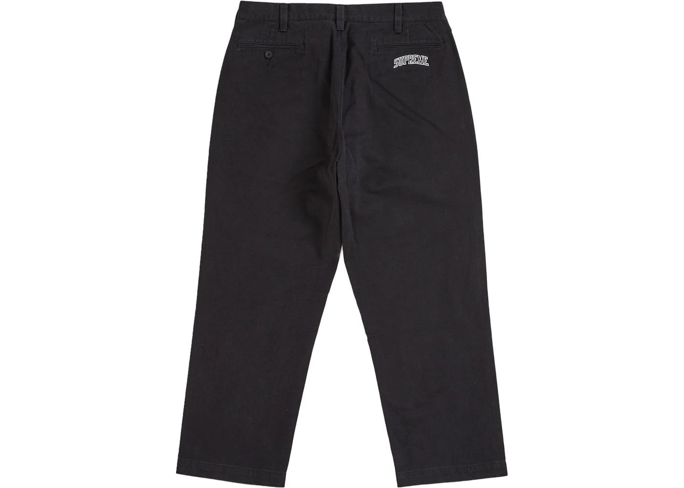 Supreme Chino Pant (SS26) Black - vue secondaire B