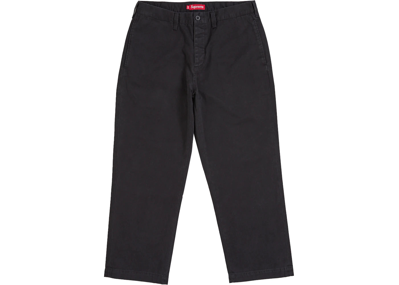 Supreme Chino Pant (SS26) Black - vue secondaire A