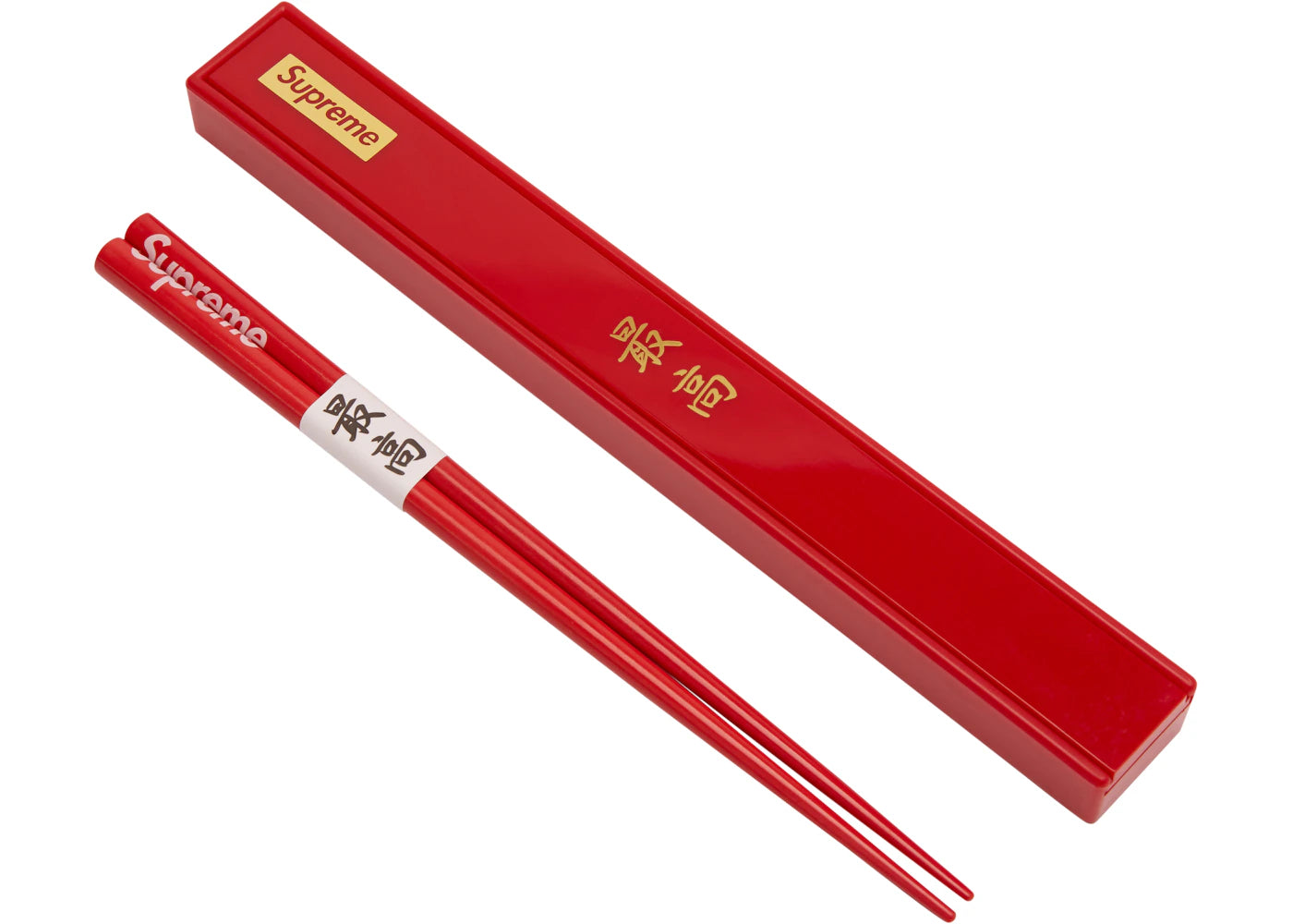 Supreme Chopsticks Set Red - vue 360