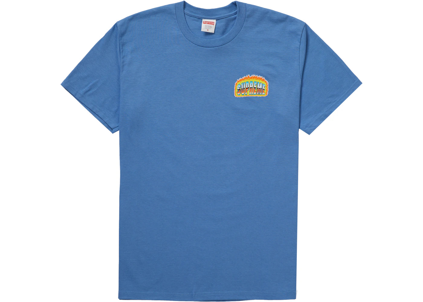 Supreme Chrome Tee Dusty Light Royal - vue secondaire A