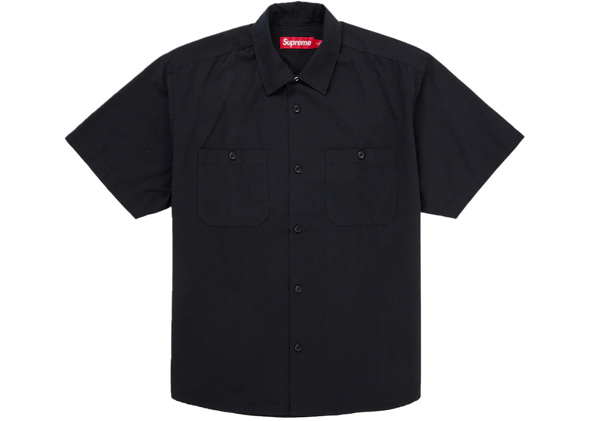 Supreme Cigarette S/S Shirt Black - vue secondaire A