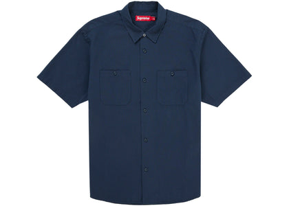 Supreme Cigarette S/S Shirt Navy - authentic Supreme apparel