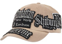 Supreme City Patches 6-Panel Hat Natural
