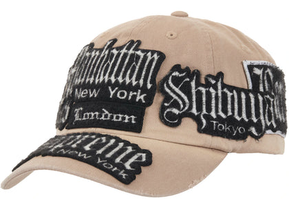 Supreme City Patches 6-Panel Hat Natural - product view 2