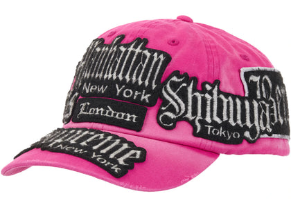 Supreme City Patches 6-Panel Hat Pink - product view 2