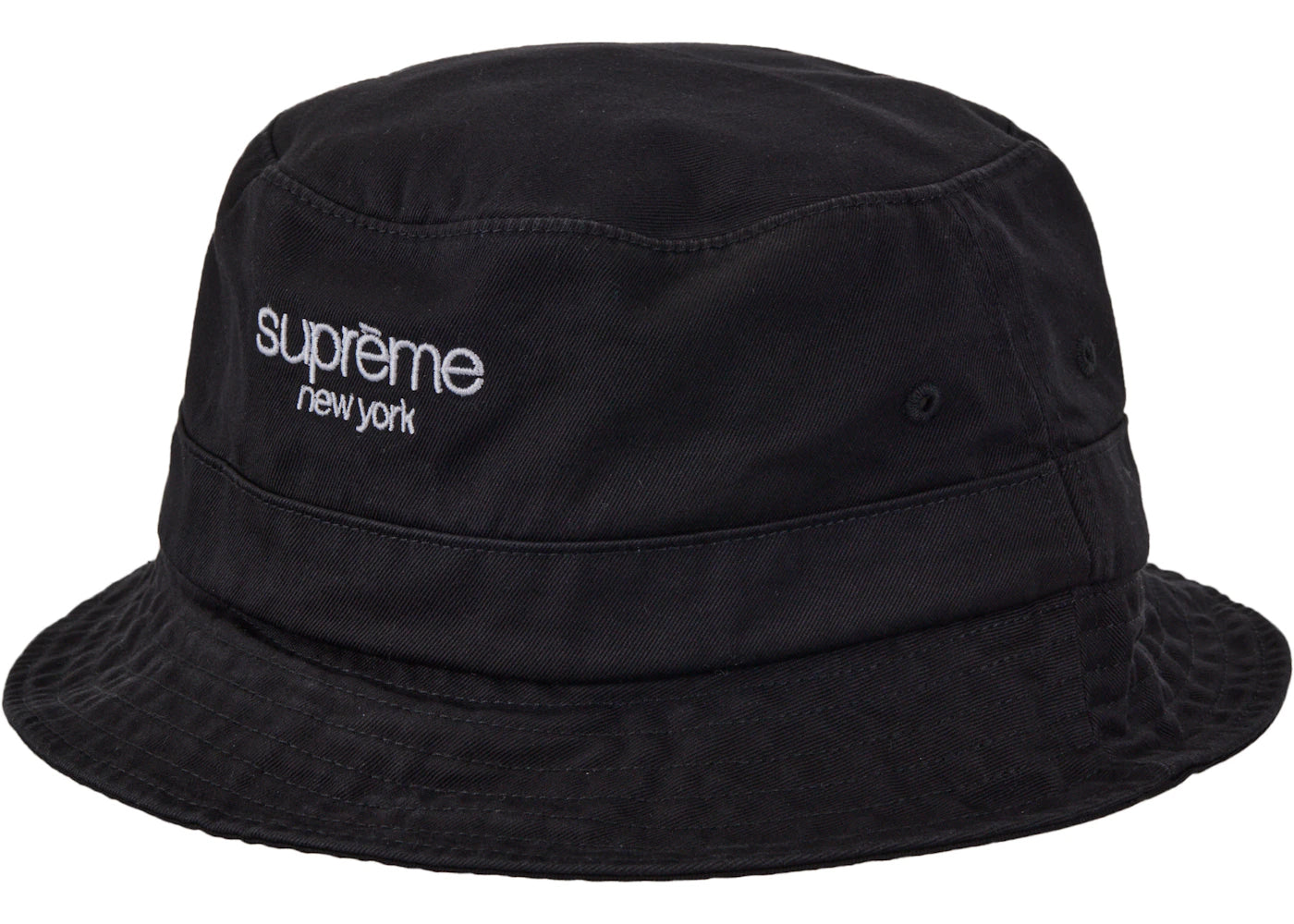 Supreme Classic Logo Crusher Black - vue secondaire A
