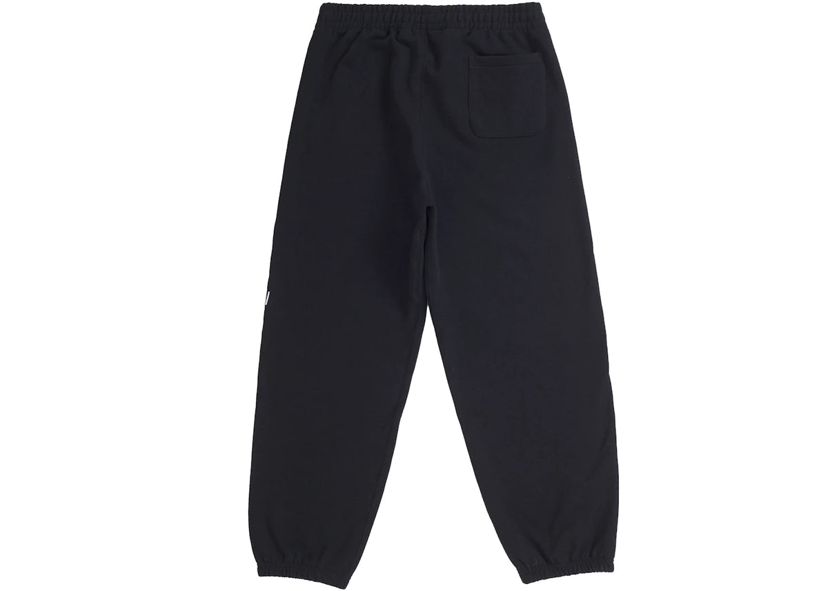Supreme Classic Logo Sweatpant Black - vue secondaire B