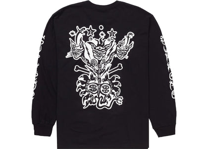 Supreme Clayton Patterson L/S Tee Black - product view 2