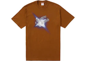 Supreme Supreme Clientele Tee Brown - authentic Supreme product