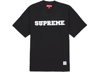 Supreme Collegiate Appliqué S/S Top Black