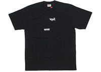 Supreme Comme des Garcons SHIRT Split Box Logo Tee Black