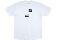 Supreme Comme des Garcons SHIRT Split Box Logo Tee White