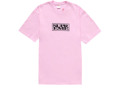 Supreme Connect Tee Light Pink - authentic Supreme product