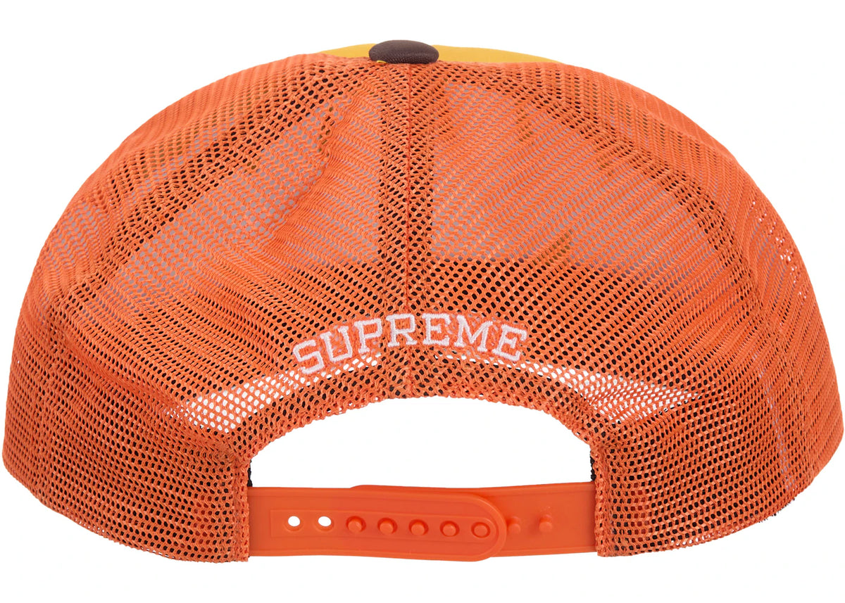 Supreme Contrast S Mesh Back 6-Panel Orange - vue secondaire A