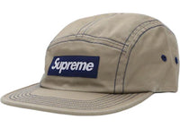 Supreme Contrast Stitch Camp Cap (SS18) Tan