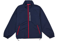 Supreme Contrast Zip Track Jacket Navy