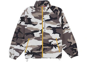 Supreme Contrast Zip Track Jacket Snow Camo