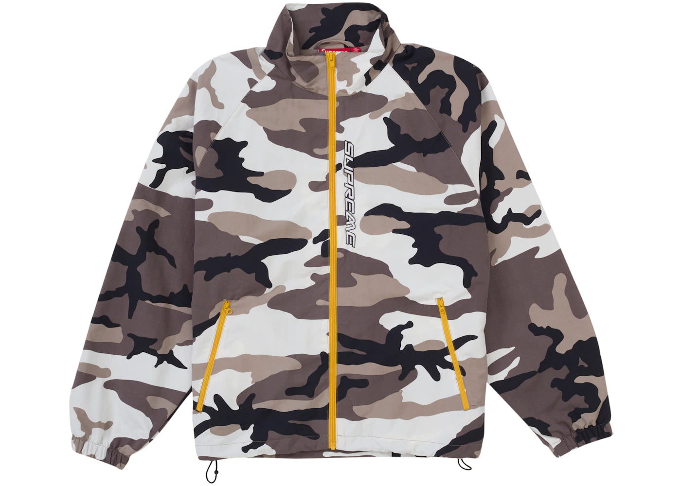 Supreme Contrast Zip Track Jacket Snow Camo - vue secondaire A