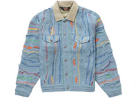 Supreme Coogi Trucker Jacket Blue