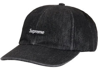 Supreme Cordura Denim Small Box 6-Panel Black