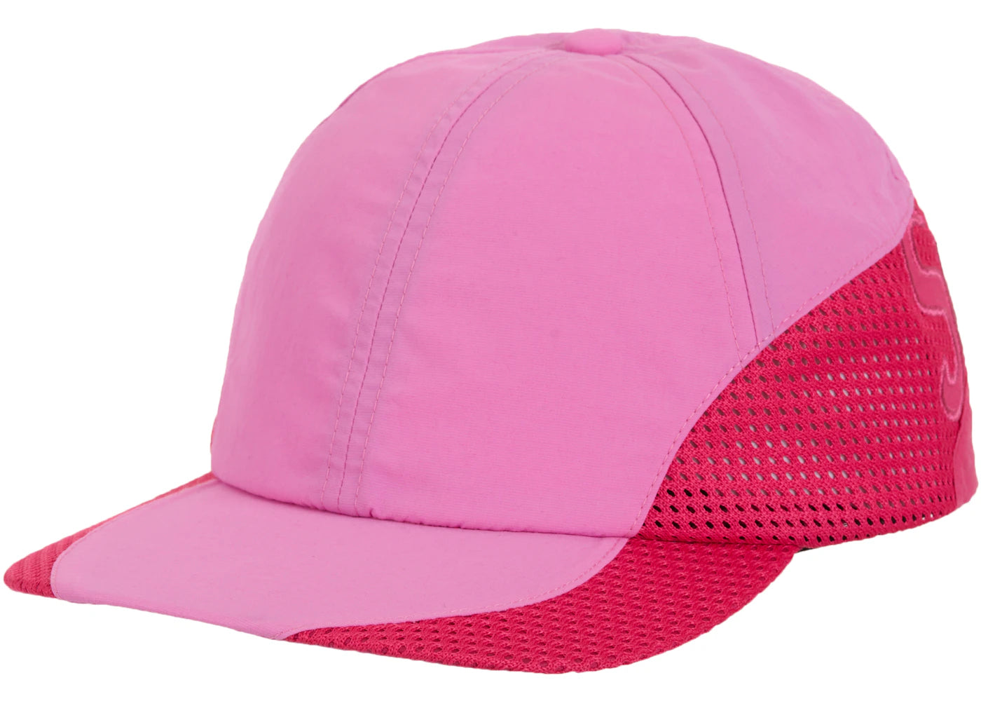 Supreme Cordura Mesh 6-Panel Pink - vue secondaire A