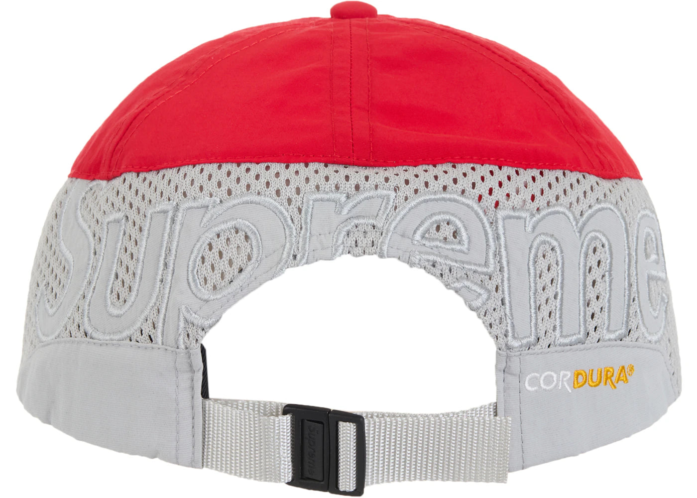 Supreme Cordura Mesh 6-Panel Red - vue secondaire A