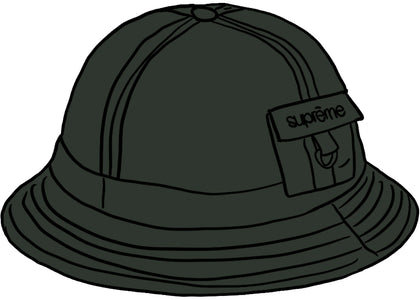 Supreme Cordura Pocket Bell Hat Olive - product view 2