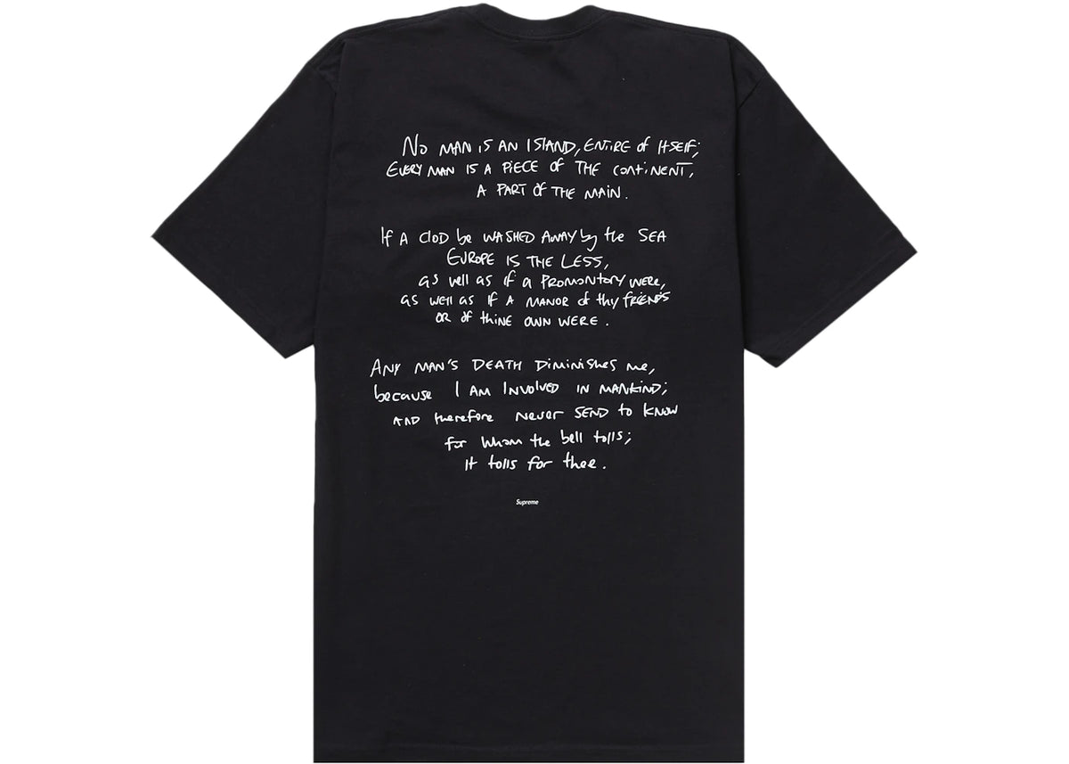 Supreme Corteiz Rules The World Tee Black - vue secondaire B