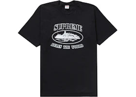 Supreme Corteiz Rules The World Tee Black