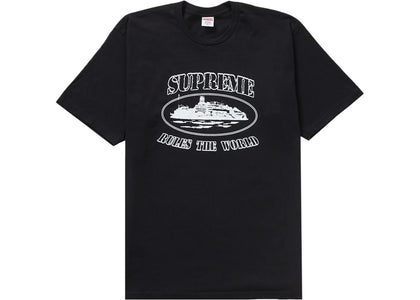 Supreme Corteiz Rules The World Tee Black - product view 2