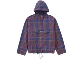 Supreme Cotton Utility Anorak Plaid - vue 360