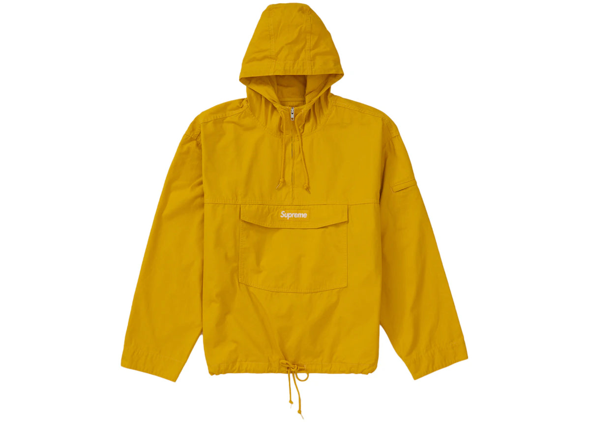 Supreme Cotton Utility Anorak Yellow - vue 360