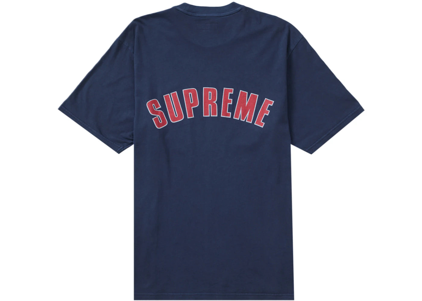 Supreme Cracked Arc S/S Top Blue - vue secondaire B