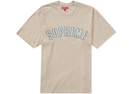 Supreme Cracked Arc S/S Top Light Brown - product view 2