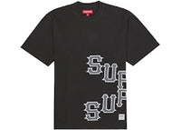 Supreme Cracked Spellout S/S Top Black