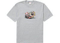 Supreme Crash Tee (FW21) Heather Grey