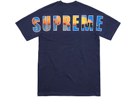 Supreme Crash Tee Navy