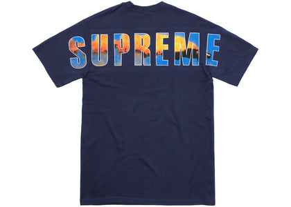 Supreme Crash Tee Navy - product view 2