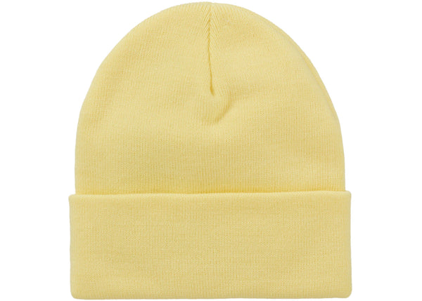 Supreme Crest Beanie Pale Yellow
