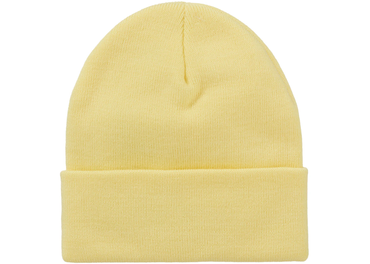 Supreme Crest Beanie Pale Yellow
