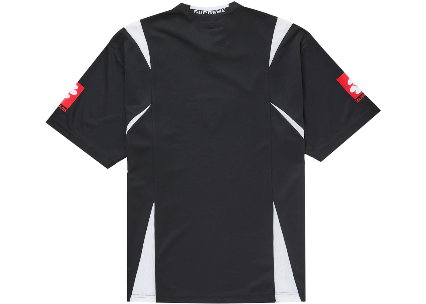 Crest Soccer Jersey Black - vue secondaire B